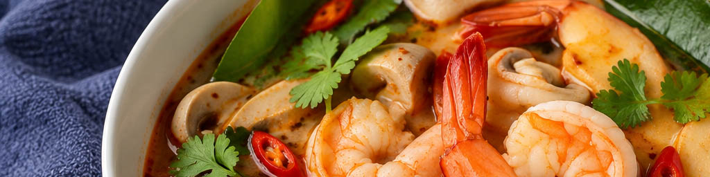 Tom Yum Goong – Tai teravhapu krevetisupp